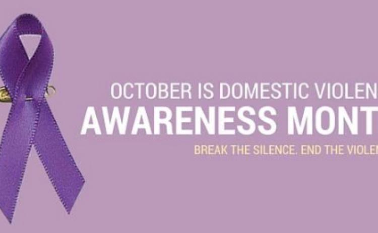 October is Domestic Violence Awareness Month.