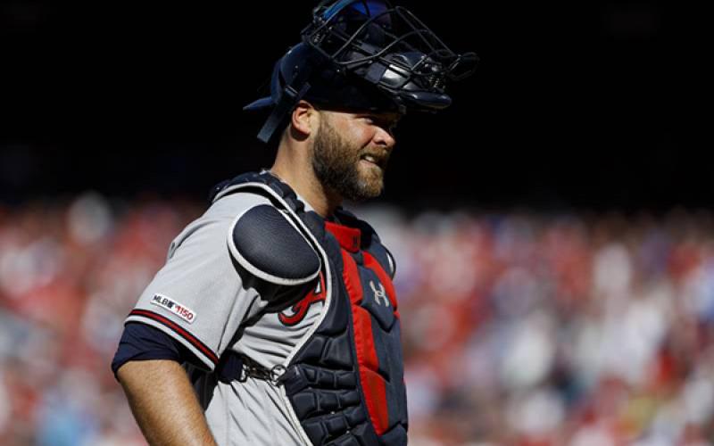 Brian McCann announced his retirement from the Braves after a disappointing Game 5 loss Wednesday. Associated Press photo