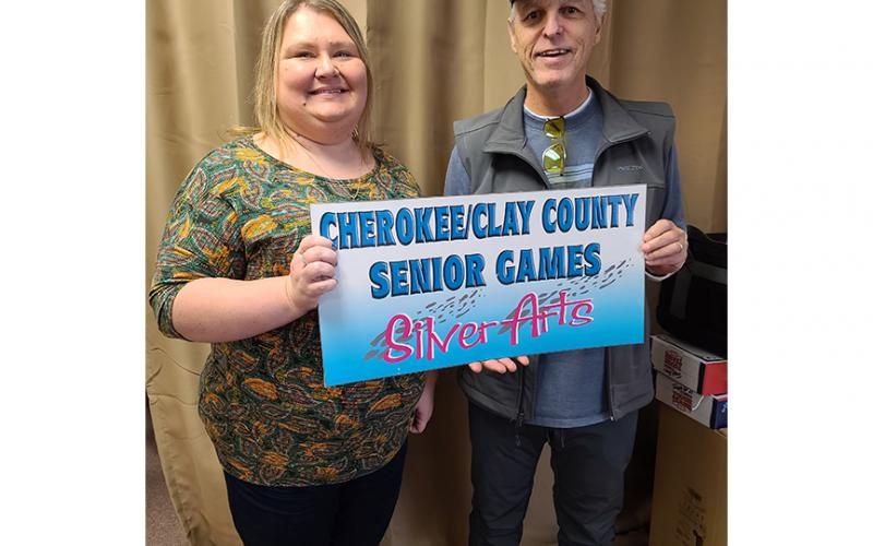Reach Inc. of Cherokee County is excited to announce a new partnership with the Cherokee County Senior Games this year. The partnership will expand both programs and be a huge asset for local residents. “We are eager to see what can do together,” said Cecilia Crawford-Faulkner, executive director of Reach. “Remember, age doesn’t make you old, your thoughts do.” Amanda Hamby is with Reach, and Terence Faries is with the Senior Games.