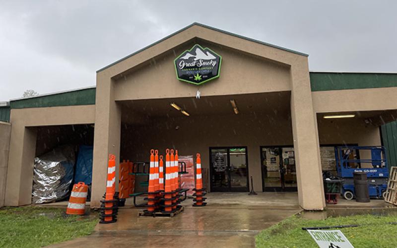Randy Foster/editor@cherokeescout.com The Great Smoky Cannabis Co. will operate out of a 10,000-square-foot building in Cherokee that once housed a bingo parlor.