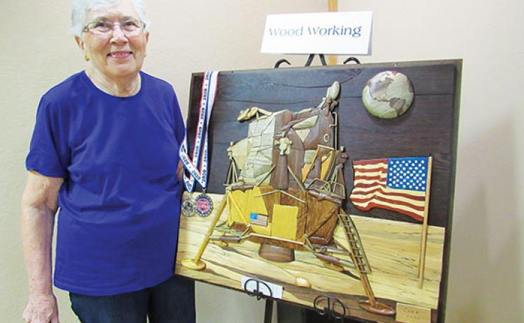 Cora Edwards won Best in Show at the SilverArts.