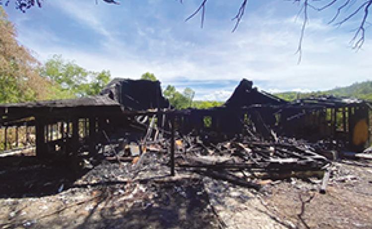 Authorities say a local man started a series of fires in western Cherokee County following a dispute with a relative. 
