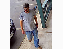Police are searching for Jeremy Lee Golden, who is accused of starting four fires last week