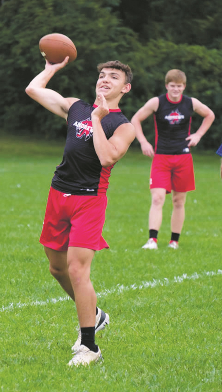 The Andrews and Murphy football teams returned to practice Aug. 2.