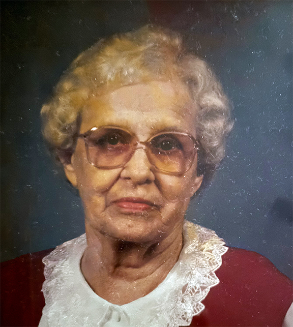 Lucille Bell worked as a sales clerk at Nichols Store for many years.  