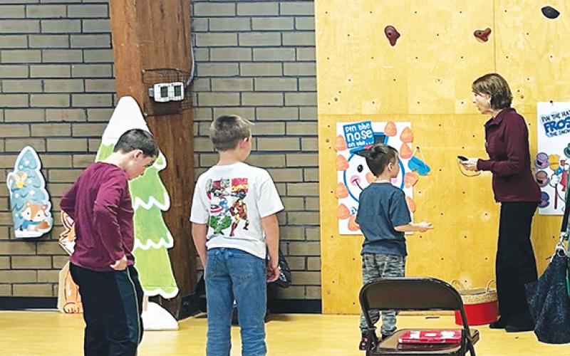 Photos by Aiden McCoy Williams/Staff Correspondent Fun carnival games were set up for students to win prizes.