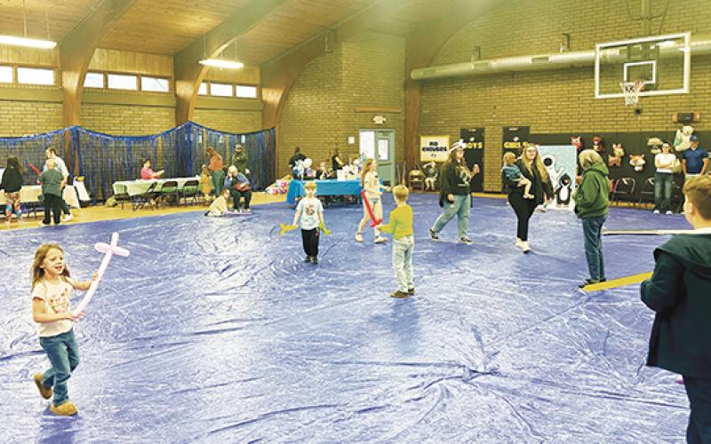 Thanks to the support of local businesses, the MES PTO was able to hold a free Winter Carnival for their students and families.