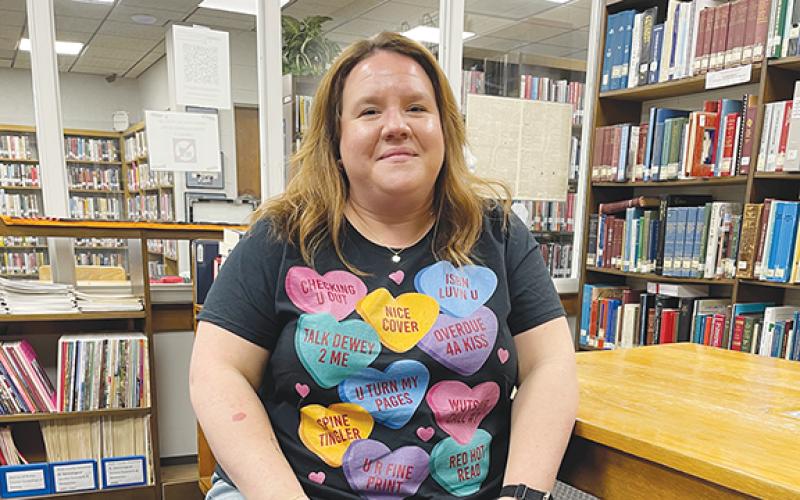 For her master’s degree capstone project in December, new head librarian Erika Gibby plans to implement a free Library of Things in the Murphy Public Library.