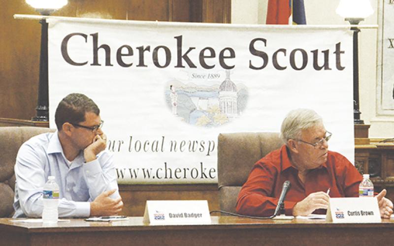 The Cherokee Scout, Cherokee County Republican Party and Local TV4 are hosting political forums Thursday and Friday this week.