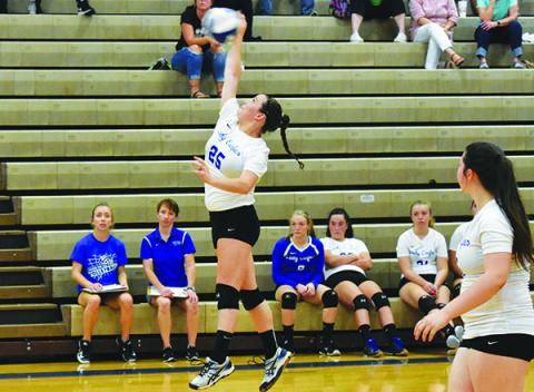 Hiwassee Dam’s Erika Sena will play a big role for the Lady Eagles this year. Photo by Kevin Hensley