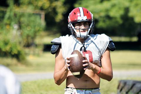Andrews’ Jose Martinez starts for the Wildcats at strong safety and wide receiver after kicking extra points last year.