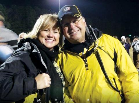Kelly and David Gentry have been married nearly 33 years, all of which time David has been Murphy’s head football coach.