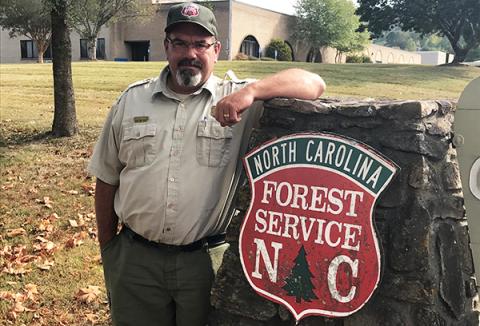 Charles Choplin was the N.C. Forest Ranger for Cherokee County for the last 10 years.