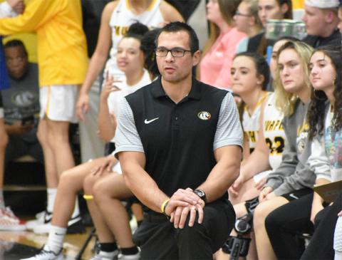 Murphy girls basketball head coach Ray Gutierrez