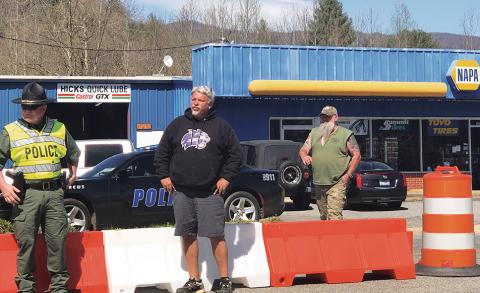 Andrews Mayor James Reid modified his checkpoint orders to police after recognizing the logistical and legal issues related to his plan to help prevent the spread of COVID-19 into the downtown area. Photo by Penny Ray
