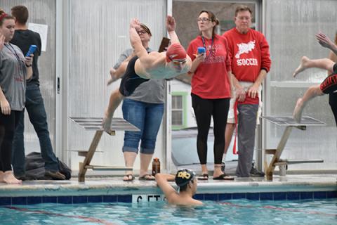 Andrews senior Gage Gillespie, who has qualified for the state swim meet all three of his years swimming under Bachteler, is just one of the many high school swimmers who will be affected by the closure of Murphy Health and Fitness’s pool this winter. 
