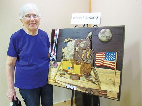 Cora Edwards won Best in Show at the SilverArts.