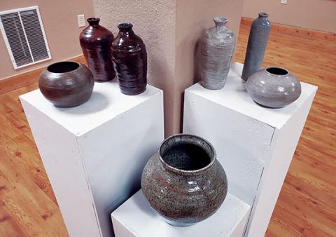 The Sarah Hembree Collection features about 400 pieces of functional Appalachian pottery.