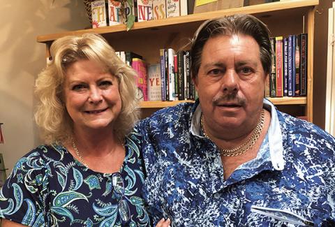 Timi and Vince Godin, formerly of St. Cloud, Fla., have purchased the popular Curiosity Shop Bookstore in downtown Murphy. Penny Ray/pennyray@cherokeescout.com 