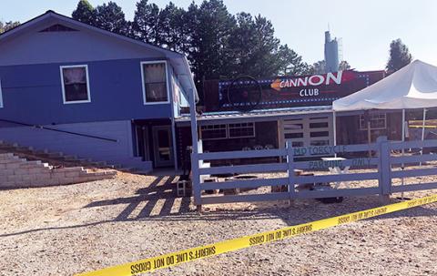 Penny Ray/pennyray@cherokeescout.com The Cannon Club on U.S. 64 West in Ranger may soon be shut down due to a potential alcohol licensing violation brought to light by a shooting last week.