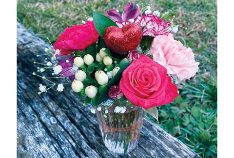 Residents at Murphy Rehabilitation & Nursing are expected to receive a colorful bouquet like this on Valentine’s Day thanks to a North Carolina florist’s inspiration.
