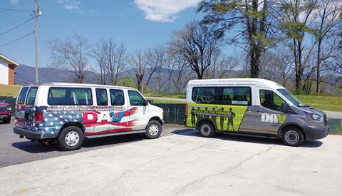  Jack Moody/Contributing Photographer Disabled American Veterans Transportation Network vans are back up and running for local veterans