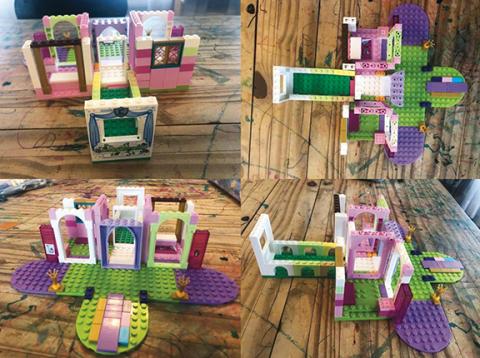Bridget Wilson/Contributing Photographer The Nantahala Regional Library hosted a Lego Contest in March for National Craft Month. The castle was built by Berkley Ragon of Andrews, while the city was built by Colton Senger of Murphy. 