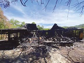 Authorities say a local man started a series of fires in western Cherokee County following a dispute with a relative. 
