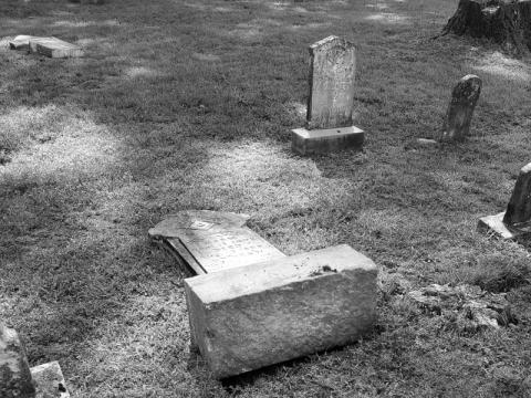 More than 18 headstones at Harshaw Chapel cemetery have been knocked over by vandals. The historic burial ground is almost 200 years old and the stones within tell about the people who have lived before. 