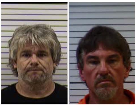 From left: Scott William Hicks and Stephen Todd Buckner
