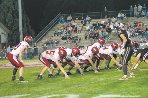 Andrews quarterback Donovan Bateman lines up under center during the Wildcats’ 21-12 loss at Swain County on Friday.