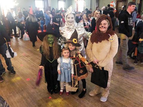 Photos by Abigail Hickman/Staff Correspondent A family impresses with their costumes from The Wizard of Oz. Dorothy-Scarlett Mclure, Wicked Witch-Mayah McClure, Lion-Payton Hyde, Scarecrow-Kylie Cross and Tin Man-Sam Cross.