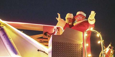 Santa and Mrs. Claus will once again be the last ones parading through downtown.