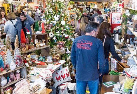 Photos by Sam Jokich/Staff Correspondent Local shoppers were out in force over Black Friday weekend in downtown Murphy. Businesses across Cherokee County are hoping to see just as many customers, if not more, in the days after Christmas.