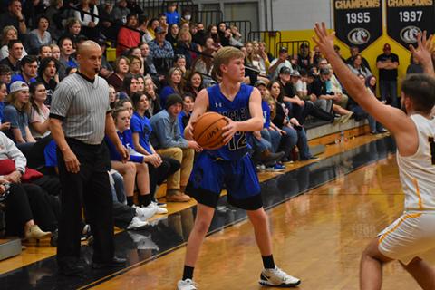 Tanner Taylor was the hero for the Eagles on Thursday night, hitting the game-winning shot with 3.7 seconds left.