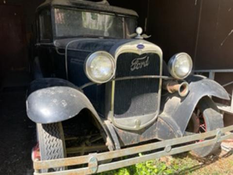 Jerry Sudderth got this 1930 Model A Ford when he was 16 years old, and it still sits in his garage today.