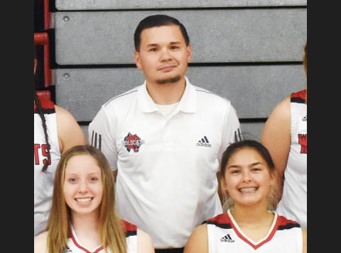 Justin Fitzgerald/sports@cherokeescout.com Eric Duong (back row) resigned as the Andrews girls basketball coach last week after four seasons on the floor.