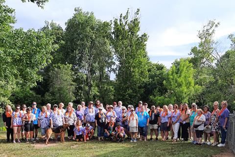 Photos by Bill Belian/Contributing Photographer  Folks in the Murphy area participated in the annual Elder Abuse Awareness Walk on June 15, despite incoming inclement weather. Another walk was scheduled in Andrews.
