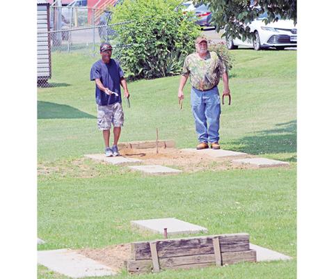 Horseshoes was a big part of the 2021 Fourth of July event in Andrews, and players will be back next week.