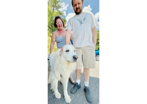 Leo is a 7-year-old Great Pyrenees whose barking led to misdemeanor charges against his owner, Mike Eddings, a resident of Atoah Street in Robbinsville.