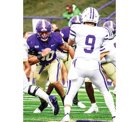 Photos by Greg Camillone/Western Carolina University Micah Nelson of Murphy has gone from being a preferred walk-on to a starter and scholarship player at Western Carolina.