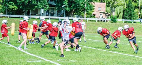 Both Andrews and Murphy were officially able to start practicing last week. They both have scrimmages Friday before opening their respective seasons Friday, Aug. 19.