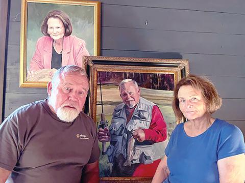 Photos by Anngee Quinones-Belian/Staff Correspondent  Harry and Scotty Plappert have generational lasting memories in their portraits.