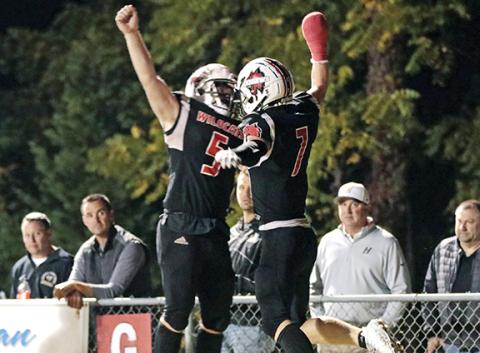 Andrews shook off a sluggish start by outscoring Hayesville 36-0 in the second half, cruising to a 50-7 win at Hugh Hamilton Stadium.