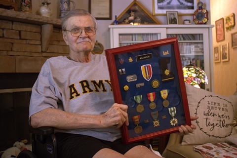 Hugh Williamson is, quite simply, one of the best men I’ve ever known. This photo was from the profile written about him in the 2021 edition of Celebrating Our Veterans magazine.