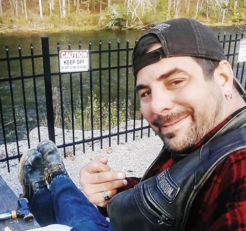 Jason Harley Kloepfer during happier times on Facebook.