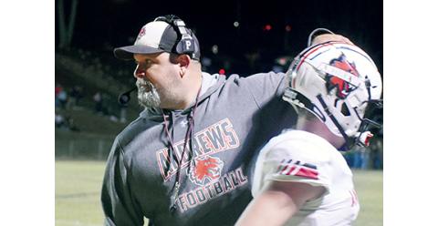 Justin Fitzgerald/sports@cherokeescout.com Andrews football head coach James Phillips was named All-Western North Carolina Coach of the Year by the Asheville Citizen-Times.