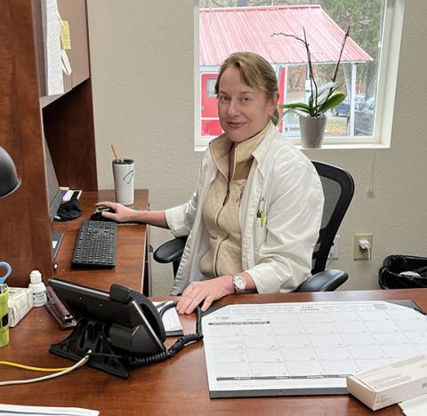 Abigail Blythe Batton/Staff Correspondent Dr. Mary Lane with the Cherokee County Health Department wants people to be screened for hepatitis C.