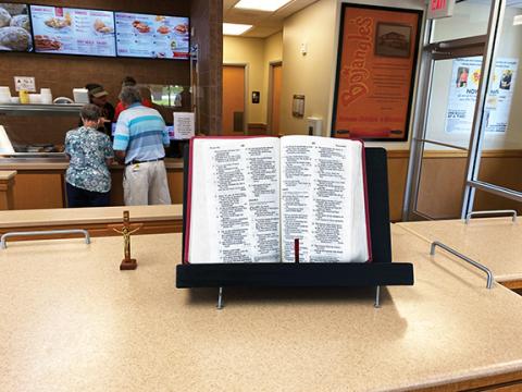 Photos by David Brown/dbrown@cherokeescout.com: These signs of the ministerial signs were captured inspiring people, or making them laugh, over the last year or so across Cherokee County. Feel free to email your favorite signs of faith to news@cherokeescout.com.