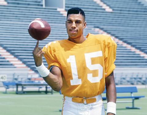 Carl Pickens of Murphy when he was playing at the University of Tennessee.